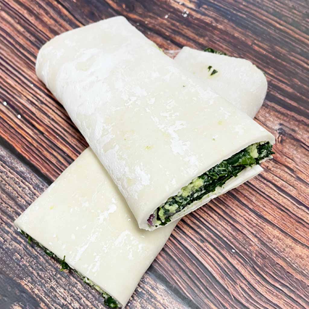 2 x Spinach &amp; Feta Rolls (bake at home)