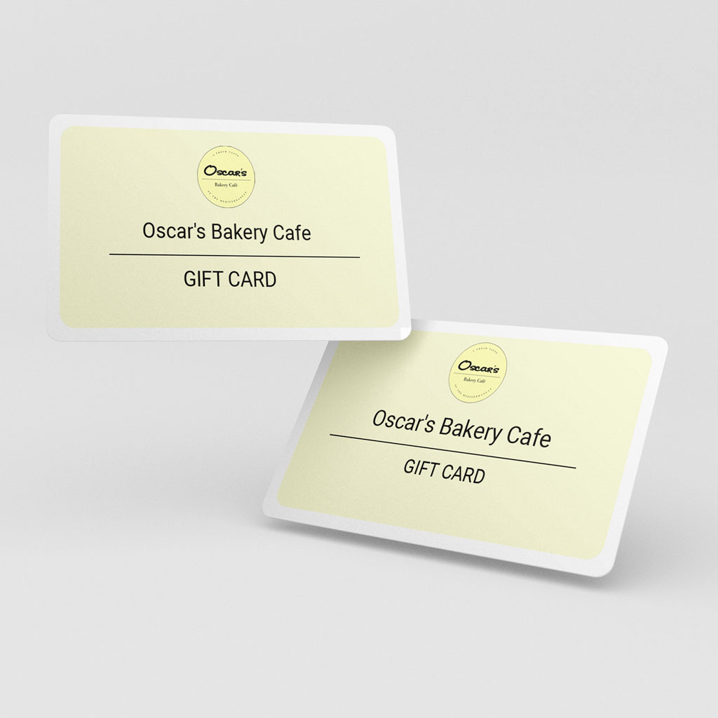 Oscars Bakery Cafe Gift Card