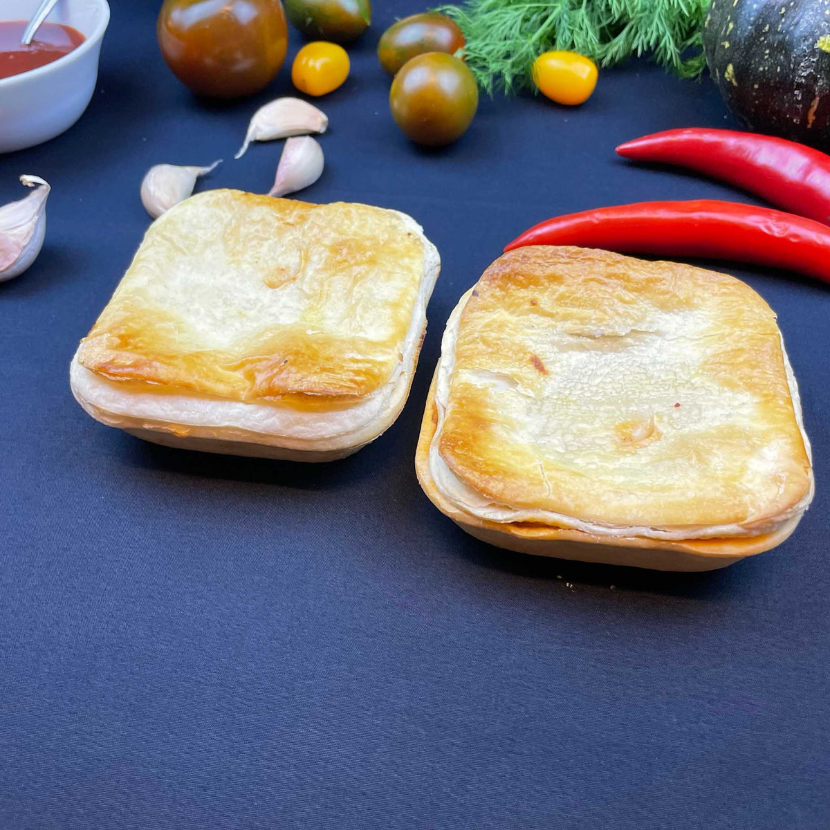 2 x Butter Chicken Pies (par baked)